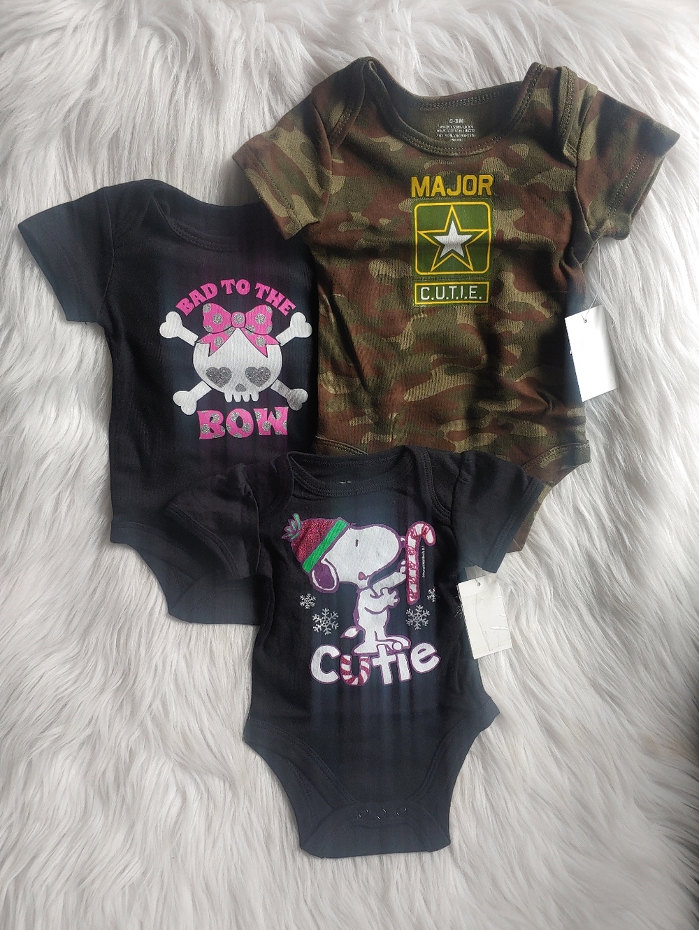 Baby Girl Onesies (newborn & 0-3M)